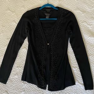 BCBG Sleeveless Tank Top and Long Sleeve matching top. Worn once.